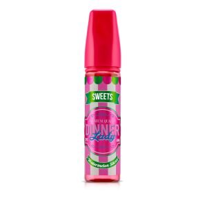 Dinner Lady Shortfills E-Liquid Vape Juice | Sweets Watermelon Slices 50ml - 0mg