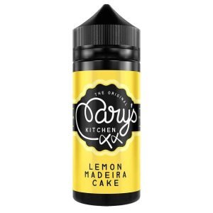 Mary's Kitchen Shortfills E-Liquid Vape Juice | Lemon Madeira Cake 100ml - 0mg