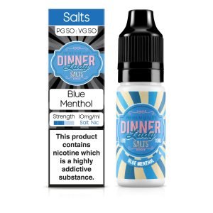 Dinner Lady Nic Salts | Blue Menthol 10ml