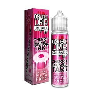 Double Drip Shortfills E-Liquid Vape Juice | Cherry Bakewell 50ml - 0mg