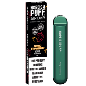 Moreish Puff Air Bar Mango Strawberry Disposable Pod Device