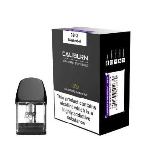 Caliburn A2 Kit 0.9ohm Replacement Pods (Pack of 4)