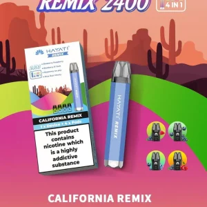 Hayati Remix 2400 Puffs 4 in 1 Disposable Vape Pod Kit