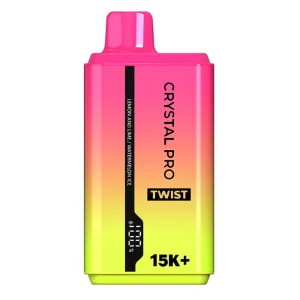 The Crystal Pro Twist 15000 Puffs Disposable Vape