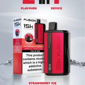 Fusion 15,000 Puffs 2 in 1 Disposable Vape Pod Kit