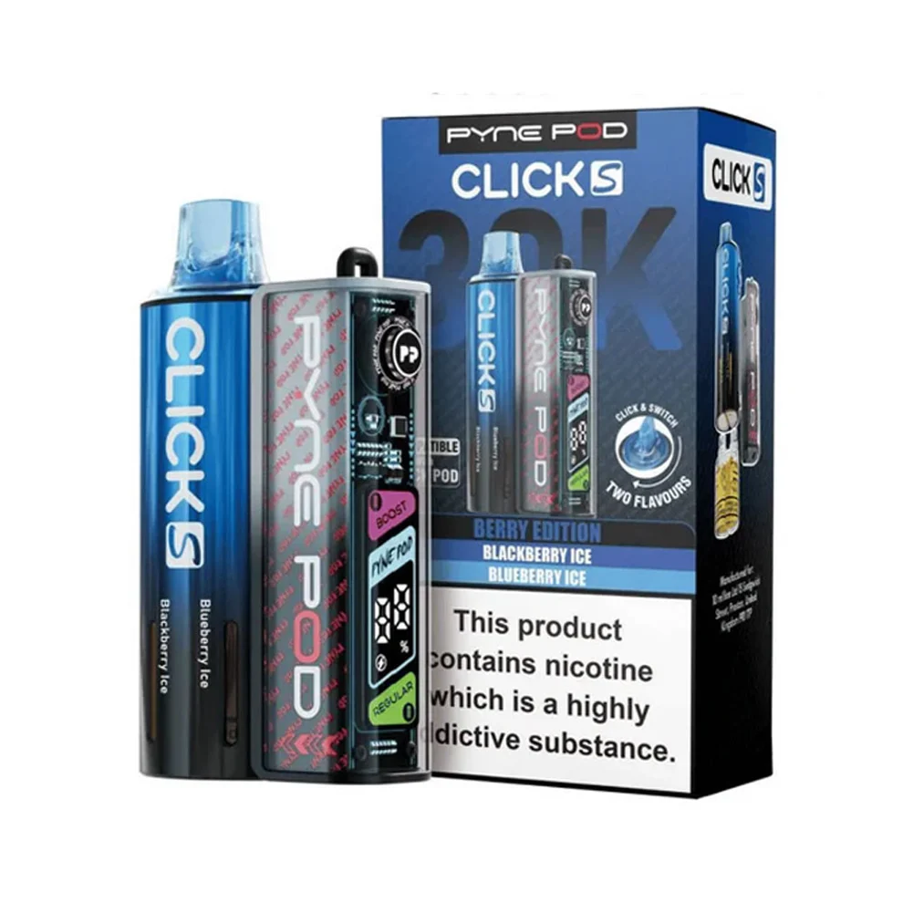 Pyne Pod Click S 30K Kit + 30K Pod (60K+ Puffs)