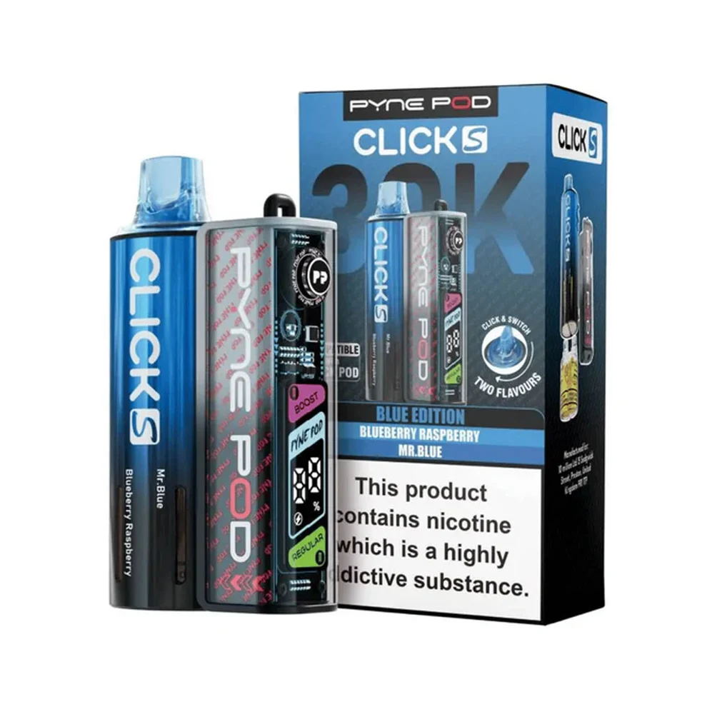 Pyne Pod Click S 30K Kit + 30K Pod (60K+ Puffs)