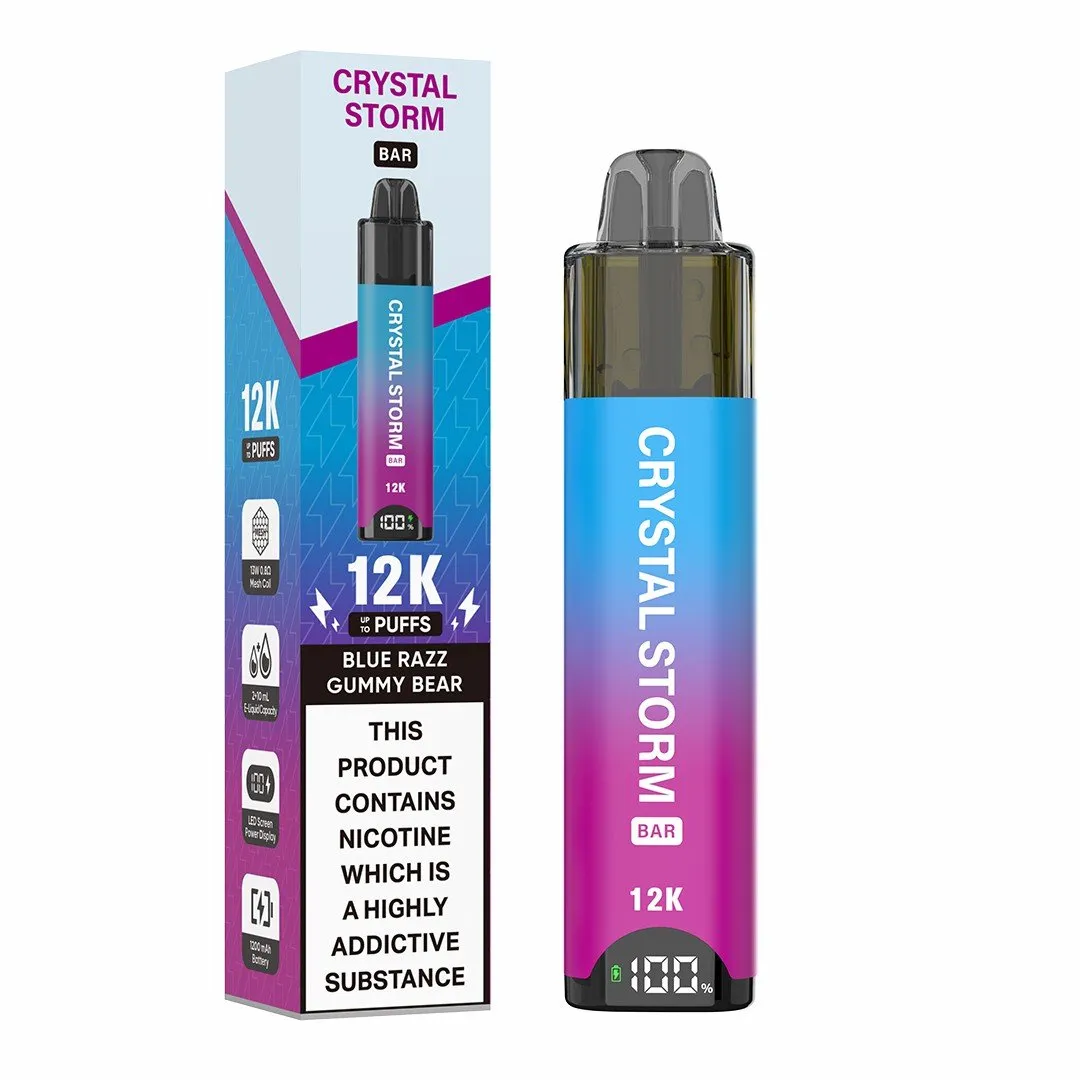 Crystal Storm 12K Puffs Prefilled Pod Kit