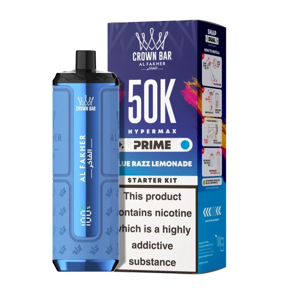 Al Fakher Hypermax Prime 50K Puffs Prefilled Kit