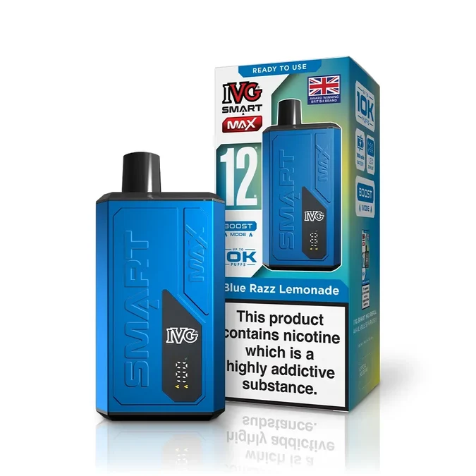 IVG Smart Max Vape Kit | 10K Prefilled Pod Kit UK