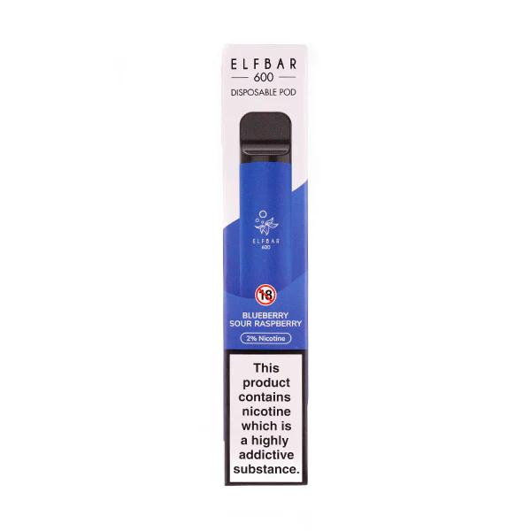 Elf Bar 600 Puffs Prefilled Pod Kit