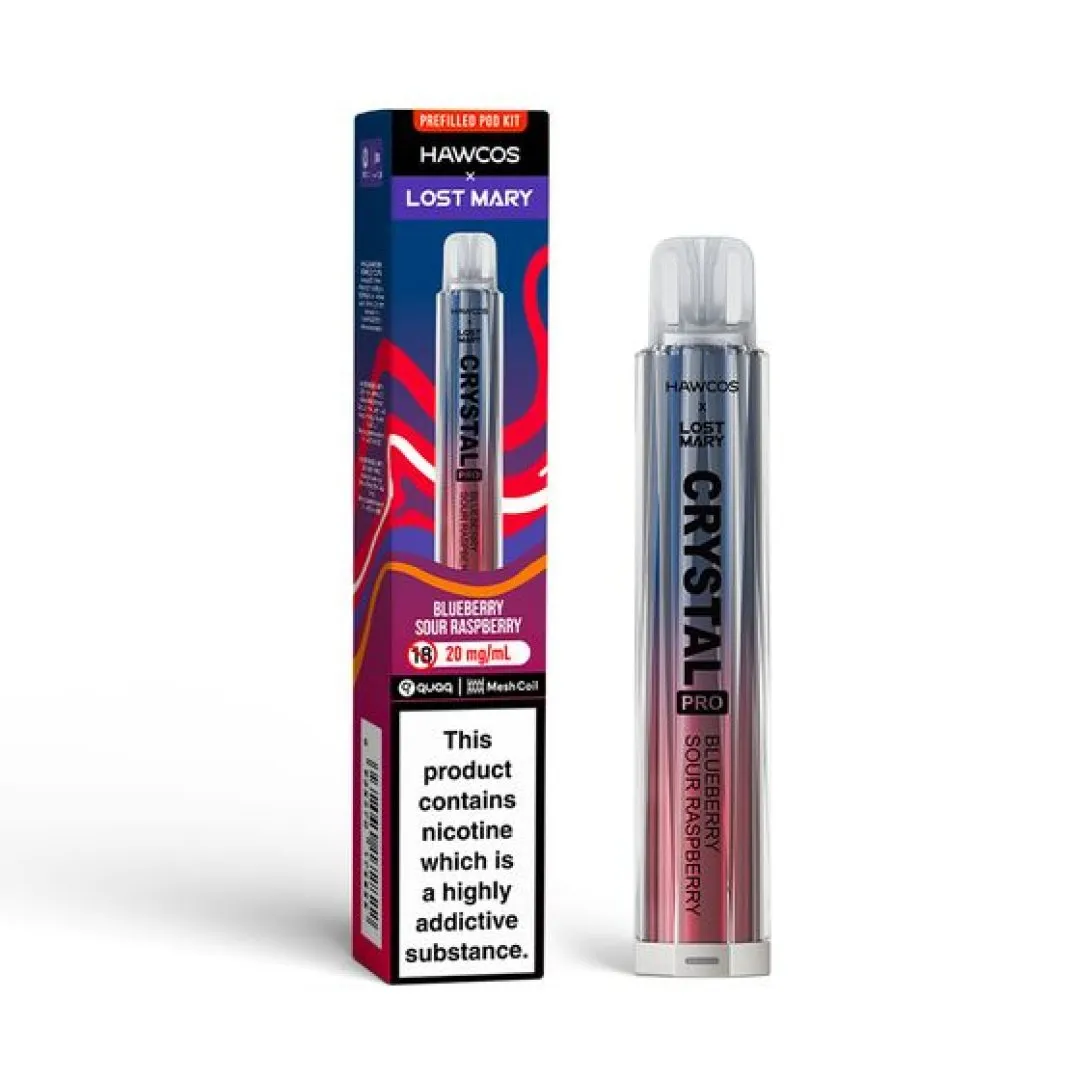 Hawcos x Lost Mary Crystal Pro Prefilled Pod Kit