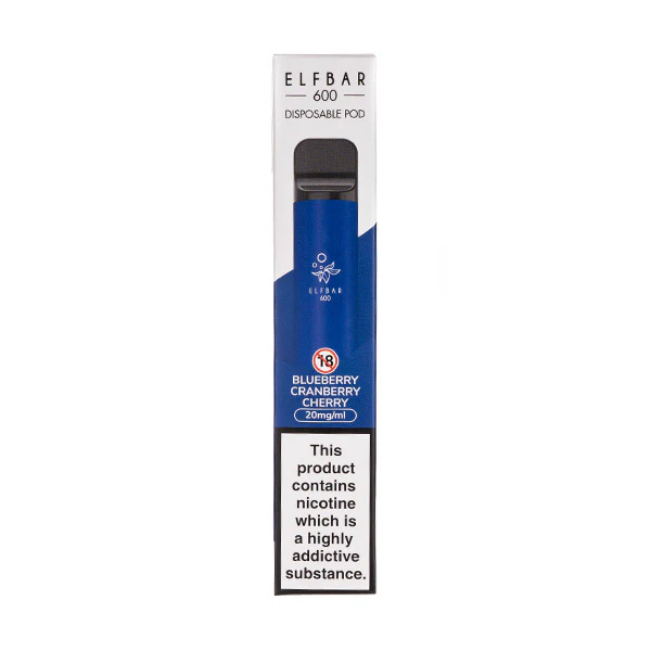 Elf Bar 600 Puffs Prefilled Pod Kit