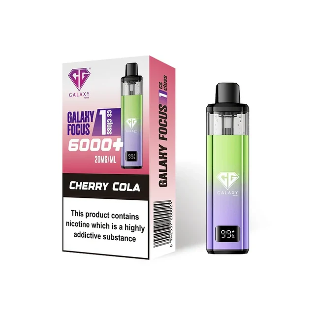 Crystal Galaxy Focus 1 6000 Puffs Prefilled Kit