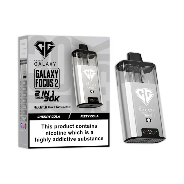 Crystal Galaxy Focus 2 30K Prefilled Pod Kit | 30,000 Puffs Dual Flavour Vape UK