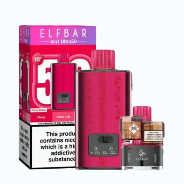 Elf Bar 4in1 Ultra 50K Puffs Prefilled Pod Kit