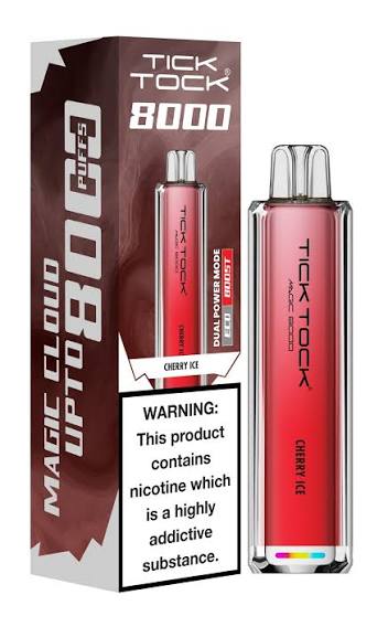 Tick Tock Magic 8000 Puffs Kit + 8K Pod