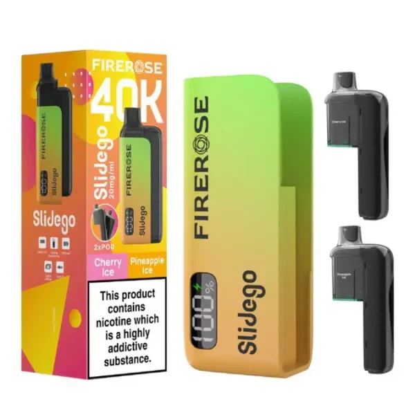 Firerose Slidego 40K Kit + 20K Pod (60K+ Puffs)