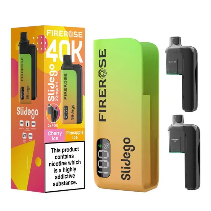Firerose Slidego 40K Kit + 20K Pod (60K+ Puffs)