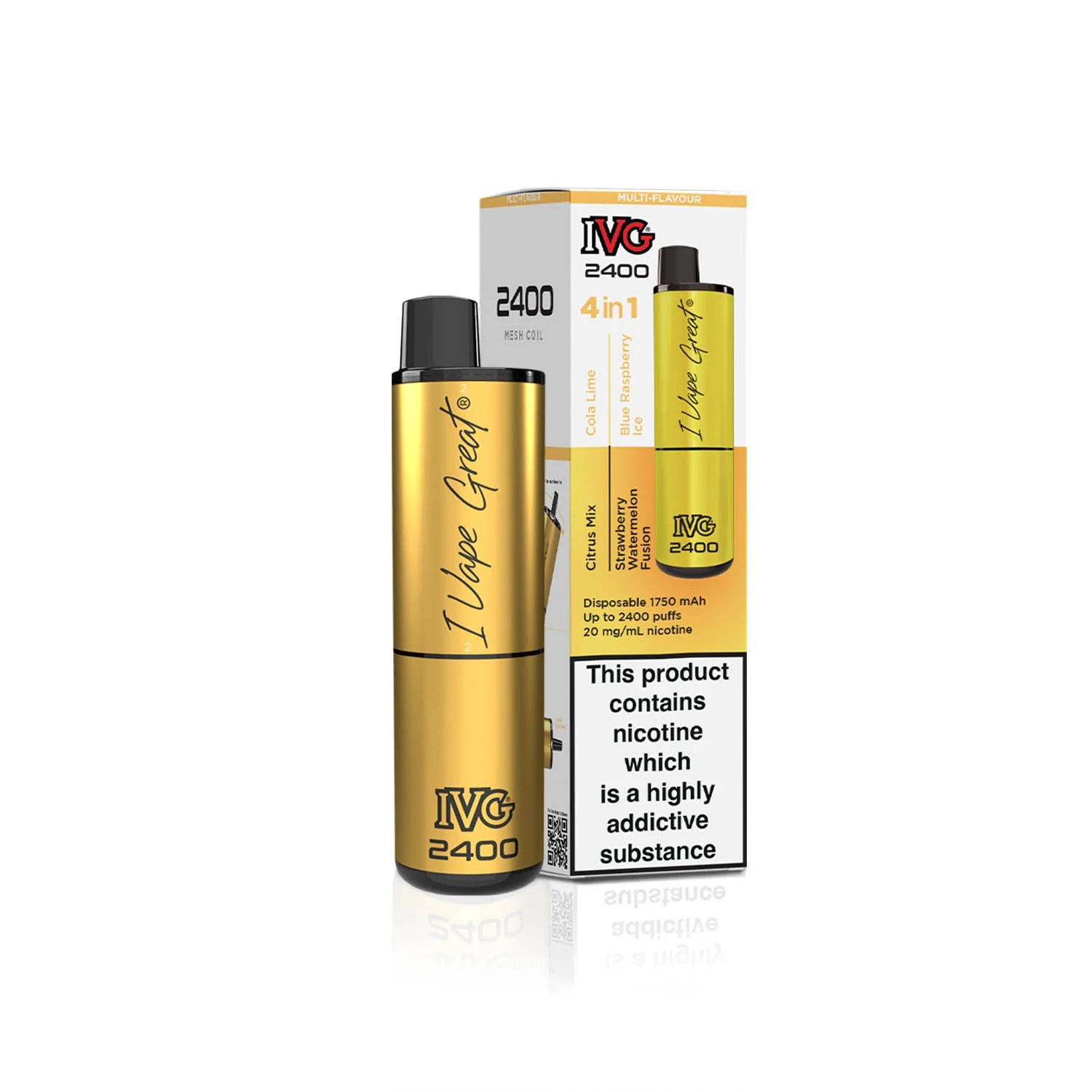IVG 2400 4-in-1 Multi Flavour Pod Kit