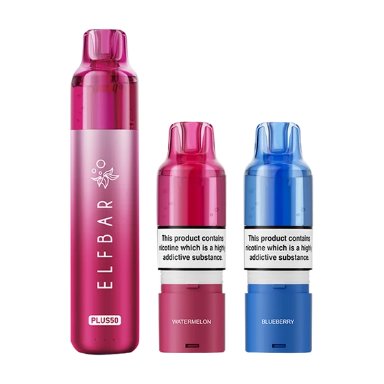 Elf Bar Plus 50K Puffs Refillable Kit
