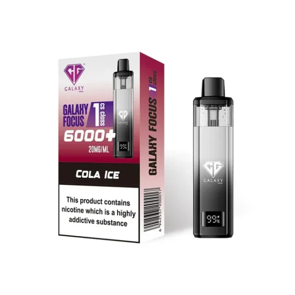 Crystal Galaxy Focus 1 6000 Puffs Prefilled Kit