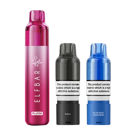 Elf Bar Plus 50K Puffs Refillable Kit