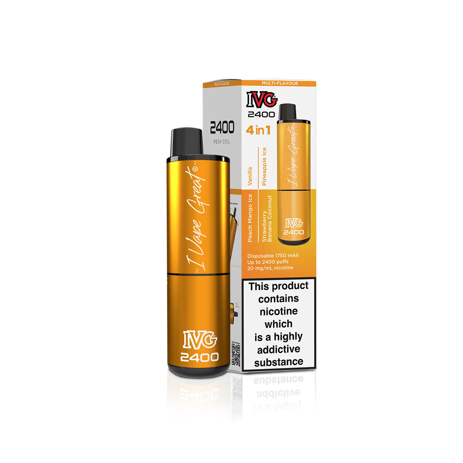 IVG 2400 4-in-1 Multi Flavour Pod Kit