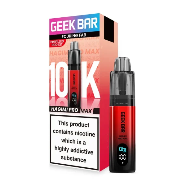 Geek Bar Hagimi Pro Max 10K Puffs Pod Kit