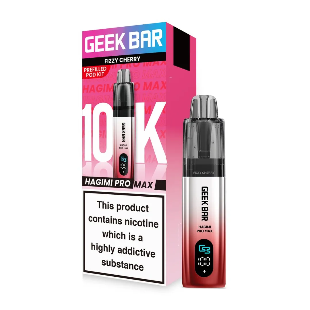 Geek Bar Hagimi Pro Max 10K Puffs Pod Kit