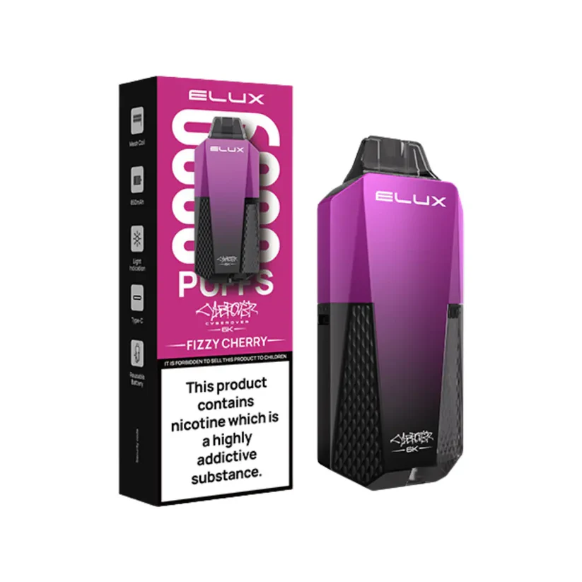 ELUX Cyberover 6000 Puffs prefilled pod vape kit 20mg