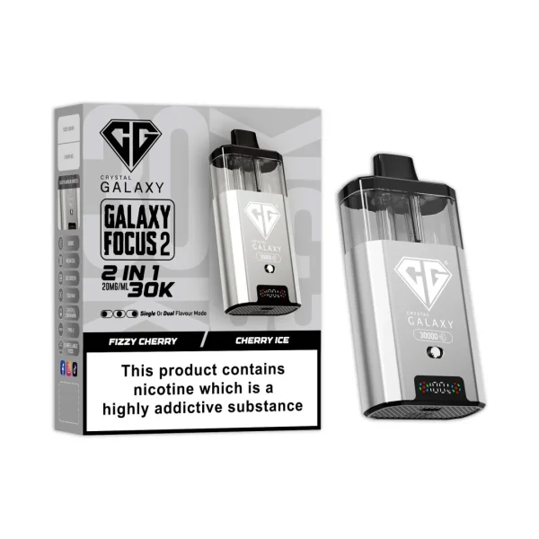 Crystal Galaxy Focus 2 30K Prefilled Pod Kit | 30,000 Puffs Dual Flavour Vape UK