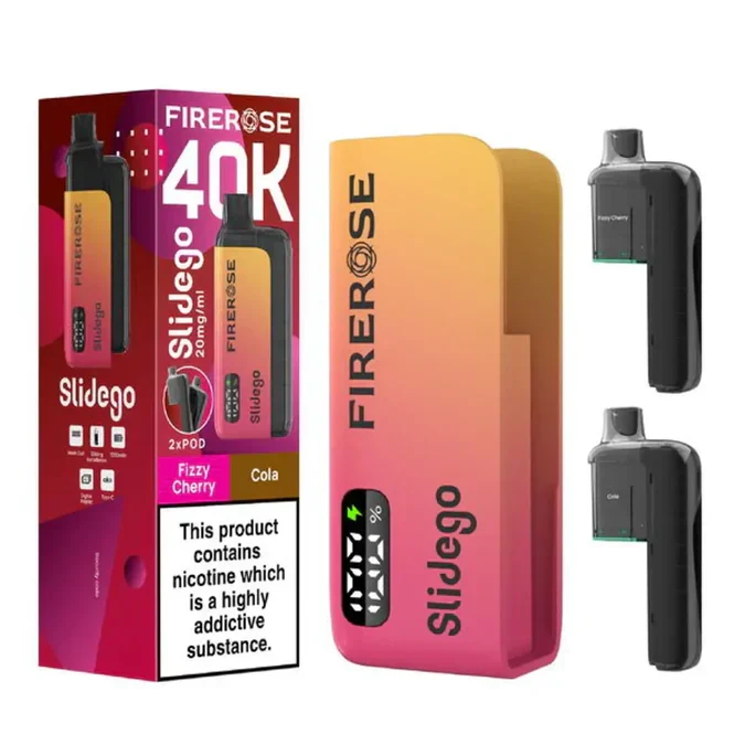 Firerose Slidego 40K Kit + 20K Pod (60K+ Puffs)