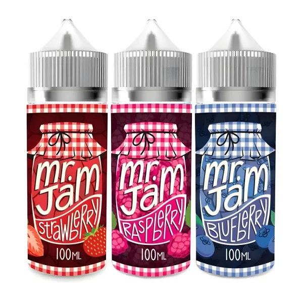 Buy Mr Jam 100ml Shortfill E-Liquid UK