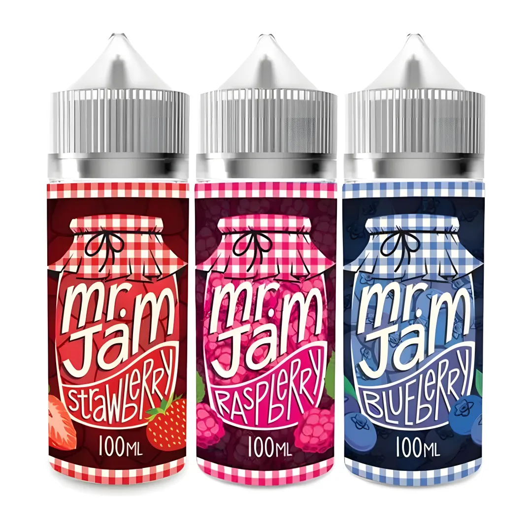 Buy Mr Jam 100ml Shortfill E-Liquid UK