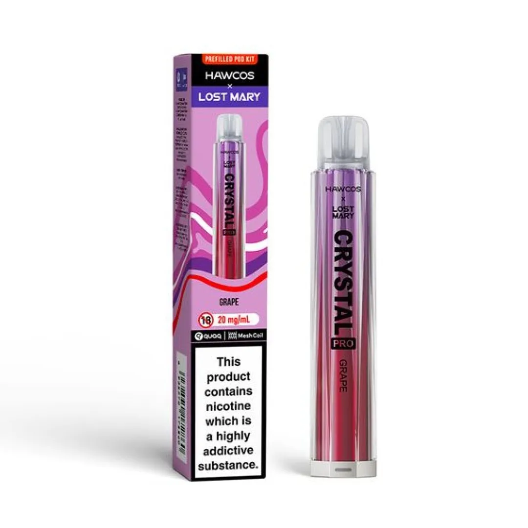 Hawcos x Lost Mary Crystal Pro Prefilled Pod Kit