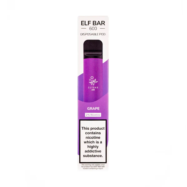 Elf Bar 600 Puffs Prefilled Pod Kit