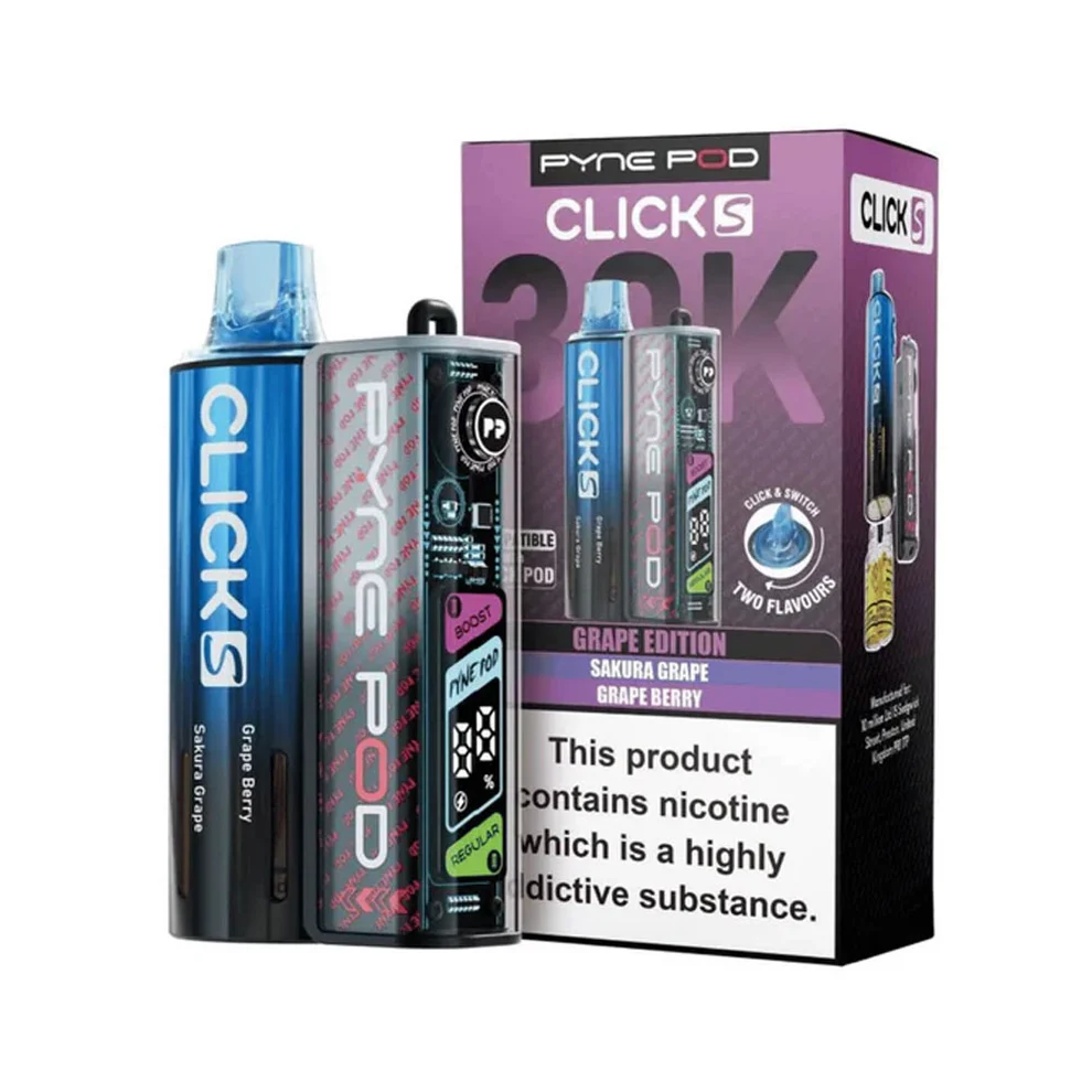 Pyne Pod Click S 30K Kit + 30K Pod (60K+ Puffs)