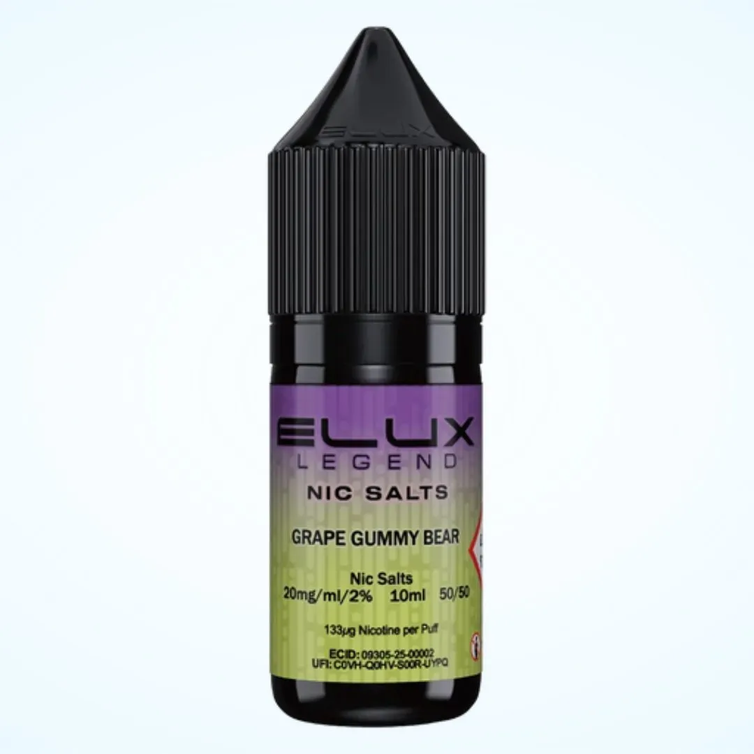 Elux Legend Nic Salts 10ml E-Liquids