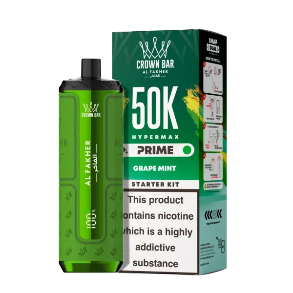 Al Fakher Hypermax Prime 50K Puffs Prefilled Kit
