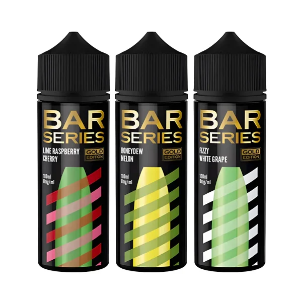 Buy Bar Series Gold Edition 100ml Shortfill E-Liquid UK
