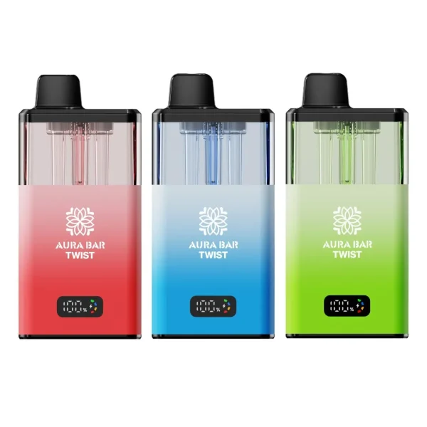 Aura Bar Twist 40K Puffs Prefilled Pod Kit