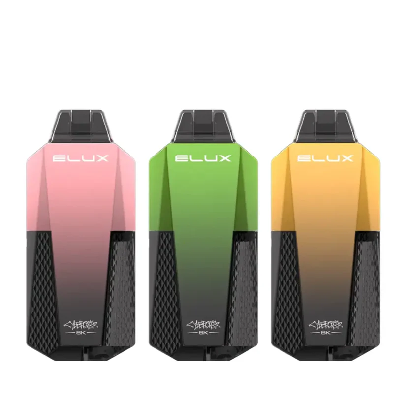 ELUX Cyberover 6000 Puffs prefilled pod vape kit 20mg