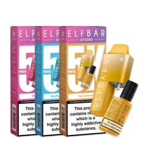 Elf Bar AF5000: Refillable & Rechargeable Vape Kit
