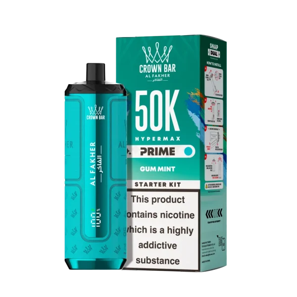 Al Fakher Hypermax Prime 50K Puffs Prefilled Kit