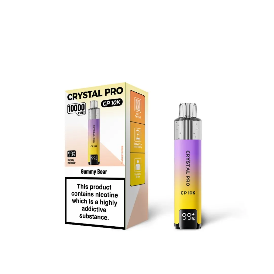 Crystal Pro CP 10K Puffs Kit ZERO NICOTINE 0MG
