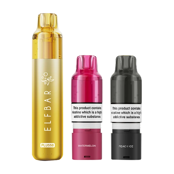 Elf Bar Plus 50K Puffs Refillable Kit