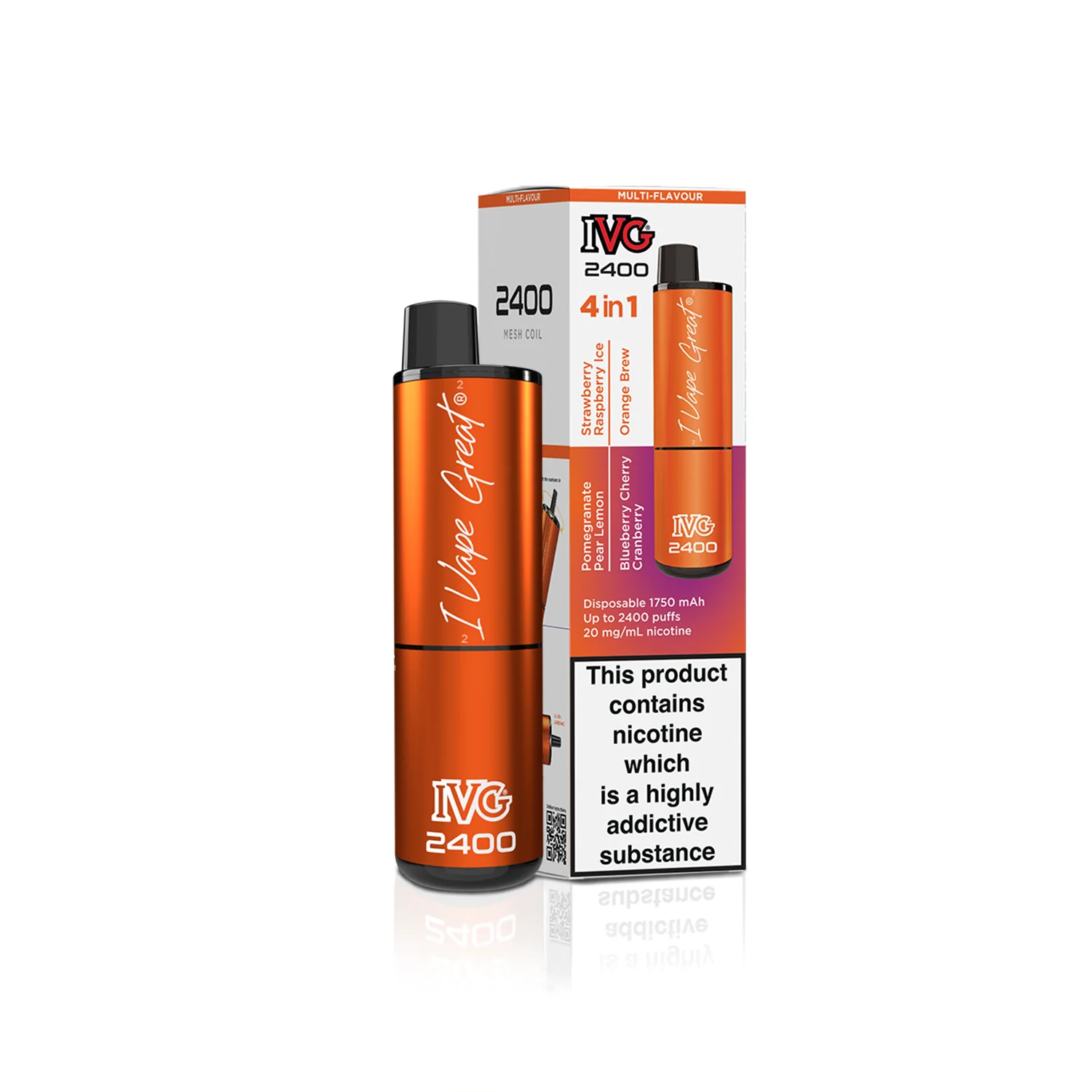 IVG 2400 4-in-1 Multi Flavour Pod Kit