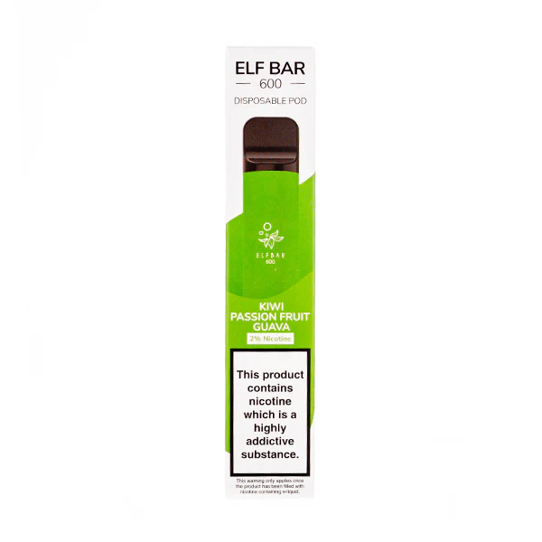 Elf Bar 600 Puffs Prefilled Pod Kit