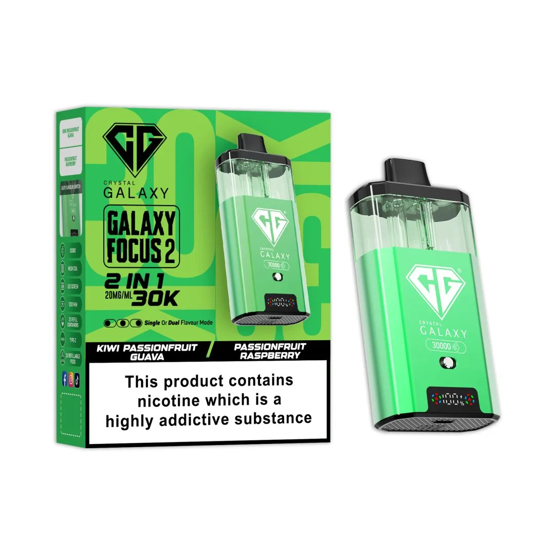 Crystal Galaxy Focus 2 30K Prefilled Pod Kit | 30,000 Puffs Dual Flavour Vape UK